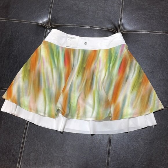 CALIA Women's Double Layer Mesh Golf Skort - Picture 8 of 10